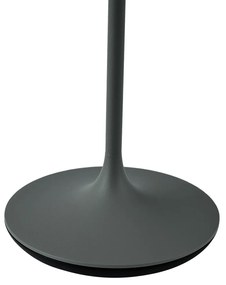 Tafellamp donkergrijs incl. LED IP65 oplaadbaar met laadstation - Bass