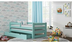 Peuter Turkoois Onderschuifbed - Gabriel For Kids Kinderen Peuter Junior 5056231720830 Children's Beds Home, 160x80, Nee, 11 cm schuim/kokos/boekweitm