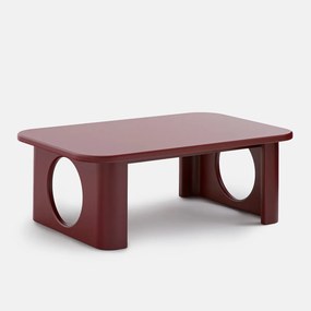 Salontafel met gebeeldhouwde poten, lengte 88 cm, MORTI