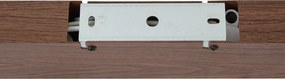 Moderne plafondlamp walnoot hout incl. LED 3-staps dimbaar 2700-4000K met dipswitch - Keane