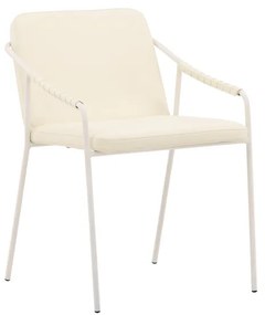 Jörn Eetkamerstoel - Mattias  - Beige - PU-Leer  - Jörn