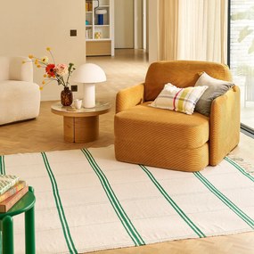 Omvormbare fauteuil in fluweel, Haley