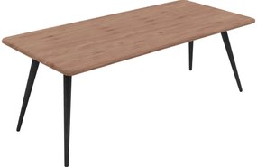 Goossens Eettafel Bjarte, Rechthoekig 220 x 100 cm