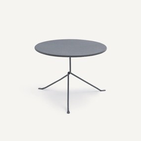 Bijzettafel in geperforeerd ijzer, H34 cm, Joy