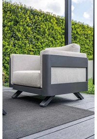 Garden Impressions Medellin loungeset 5-delig - donker grijs