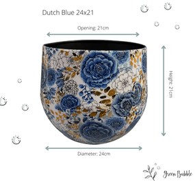 Designed by Lammie pot Dutch Blue