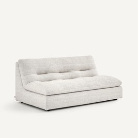 Modulaire 3-zitsbank in gevlekt canvas, GIULIANO