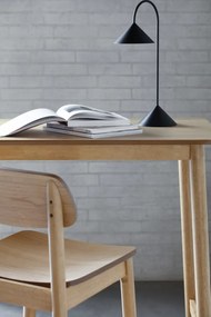 ZARION Eiken Natuur – HOGE BARTAFEL-/KEUKENTAFEL IN HOUTFINEER