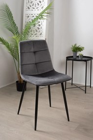 Daris fluwelen stoel