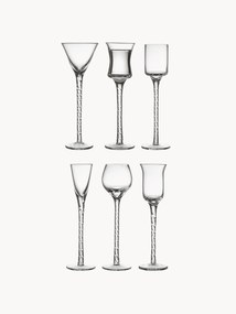 Mondgeblazen schnapsglazen Rom, 6-delig