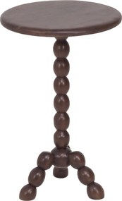 Houten Bijzettafel - 35 X 35cm.
