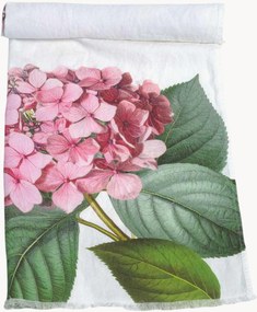 Linnen douchehanddoek Hydrangea