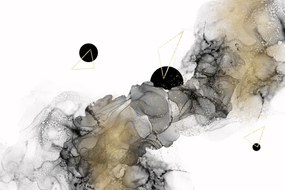 Ilustratie Beyond all galaxies no 3 | alcohol ink, Melanie Viola, (40 x 26.7 cm)
