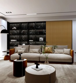 AkuPanel 240 cm Rustiek Eiken   - Akoestische panelen