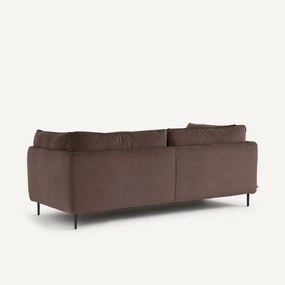 Compacte bank in linnen fluweel, BOTERO