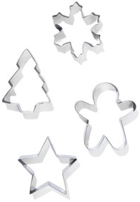 HEMA Uitsteekvorm Kerst - 4 Stuks (multicolor)
