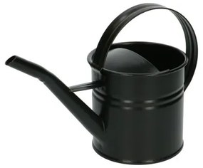 Gieter, zink, mat zwart, 0,9 l