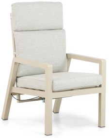 Verstelbare Tuinstoel Aluminium Taupe-naturel-bruin Lifestyle Garden Furniture Albelli