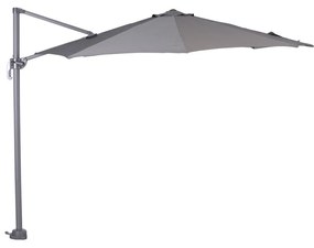 Garden Impressions Zweefparasol Hawaii S Ø300 - donker grijs - licht grijs