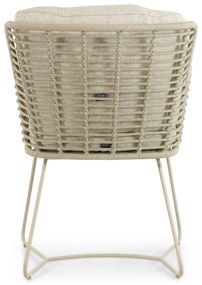 Tuinset 4 personen  Aluminium/rope Taupe 4 Seasons Outdoor Fabrice/Sand