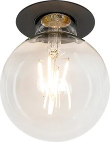 Smart inbouwspot zwart incl. WiFi G95 lichtbron - Insight