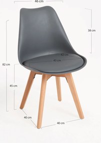 Set 4 Synk Basic Stoelen