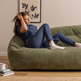 Cecilia Cord Zitzak Zitzak - Groen