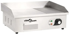 vidaXL Bakplaat elektrisch 3000 W 54x41x24 cm roestvrij staal