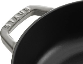 Staub Braisers Sauteerpan Chistera 28 cm / 3,7 l, Grafietgrijs - Braisers - Staub