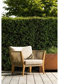 Exotan San Remo - Loungestoel - Teak - Zand - Exotan