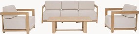 Tuin loungeset Theseus, 4-delig