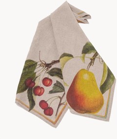 Theedoeken Cherry & Pear van linnen, 2-delig