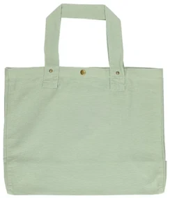 Shopper, bio-katoen, groen, 46 x 34 x 18 cm