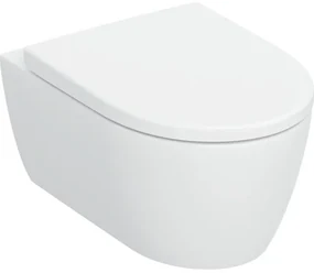 Geberit iCon Wandclosetset - 53x35cm - diepspoel - rimless - TurboFlush - softclose en quickrelease zitting - mat wit 503.046.jt.1