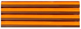 Terre d'Azur Colina met ribbel 10x30cm oranje glans