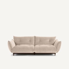 3-zits bank, stoned fluweel, VITORIA