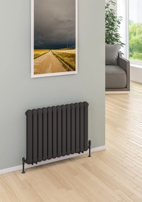 Eastbrook Rubano radiator 110 x 60cm 1658 watt antraciet