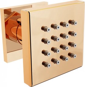 Mexen opbouw zijmondstuk, roze goud - 79360-60