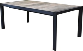 Anvaya dining tuintafel 194-254x100xH74 cm uitschuifbaar aluminium antraciet