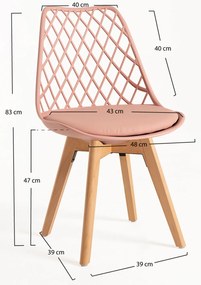 Pak 4 Mima Stoelen