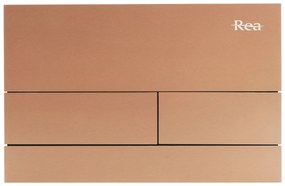 Drukknop voor WC-muurinstallatie K011A-Q Rea T Brush Copper/Brushed Rose Gold