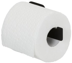 Tiger Colar Toiletrolhouder - zonder klep - L-vorm - zelfklevend - zwart 1313930746