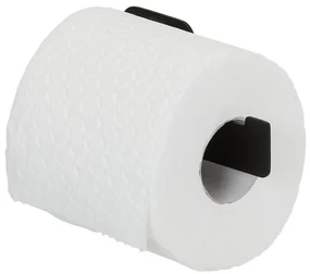 Tiger Colar Toiletrolhouder - zonder klep - L-vorm - zelfklevend - zwart 1313930746