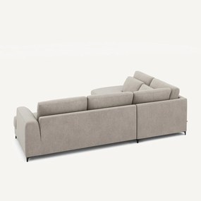 Hoekslaapbank links fluweel chenille, Marsile