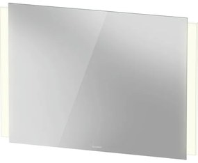 Duravit Ketho 2 spiegel - 100x70cm - met verlichting LED verticaal - met spiegelverwarming - wit mat K27073000000100