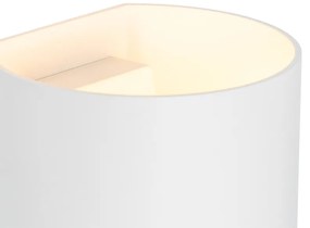 Moderne wandlamp wit met lichteffect - Sabbio