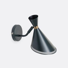 Richtbare wandlamp in smeedijzer, Farria
