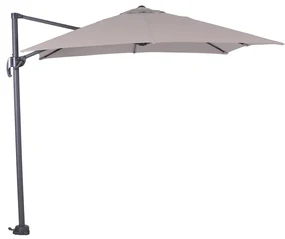 Garden Impressions Hawaii zweefparasol S 250x250 - donker grijs - zand