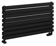 Eastbrook Tunstall dubbele handdoekradiator 100x55cm 1060W zwart mat