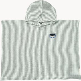 Kinderponcho Paco van biokatoen, in verschillende maten